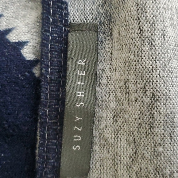 Suzy Shier Dolman Sleeve Sweater Top Chevron Pattern Size Small - Picture 10 of 10